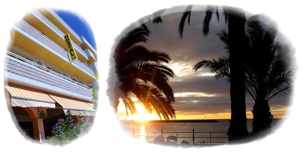 Hostal Yebisah Santa Eularia des Riu Bagian luar foto